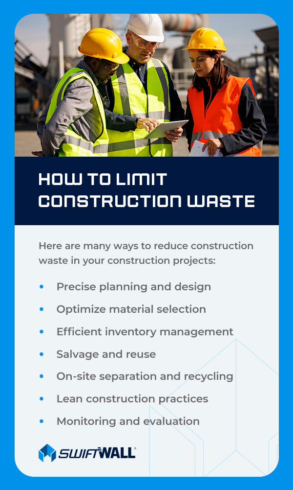 How to Limit Construction Waste
