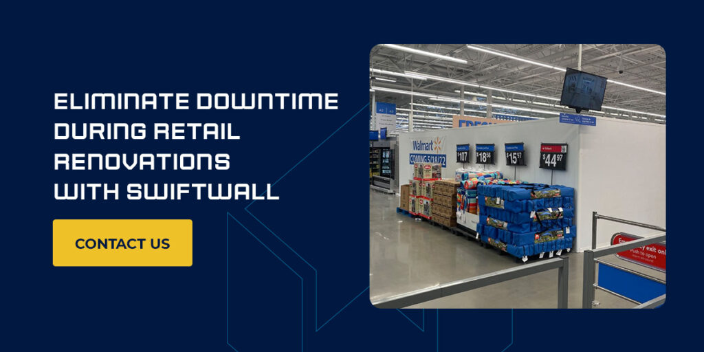 Eliminate Downtime During Retail Renovations With SwiftWall